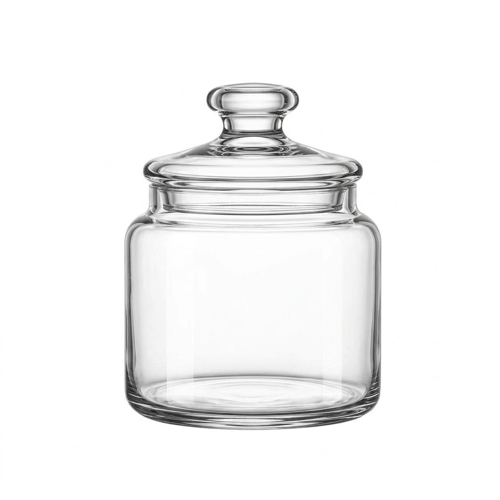 LkenFaer™ Glass Pantry Storage Jar with Lid